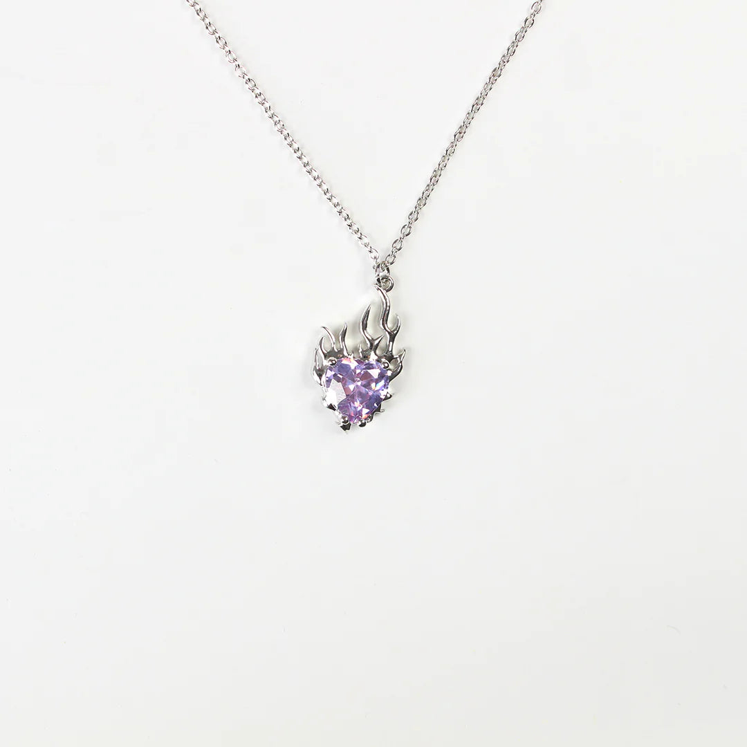 BLAZE NECKLACE - LILAC